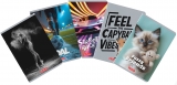 Caiet A5 48 file, hartie 70g/mp FSC mix, patratele, Megamix 3, diverse modele, Herlitz